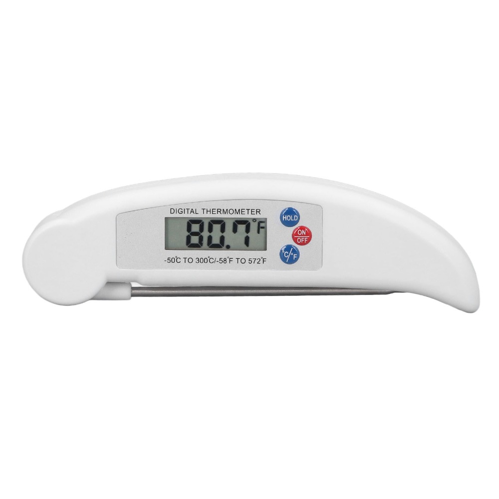 Instant Read Thermometer - ميزان حرارة رقمي للطعام من الفولاذ