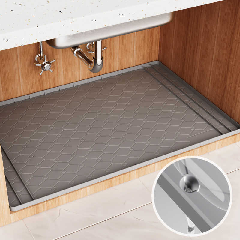 Kitchen Gadgets Essential - حصيرة سيليكون تحت الحوض، أدوات أساسية