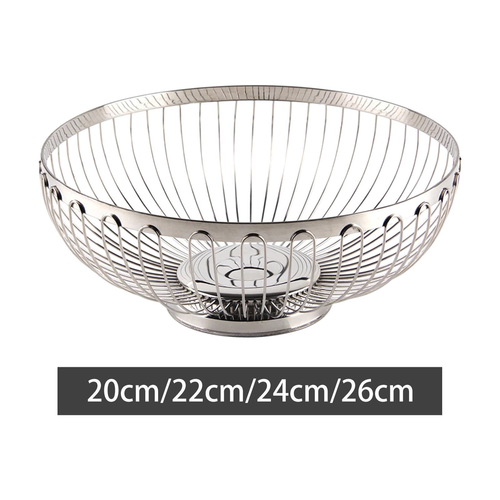 Kitchen Gadgets Modern - سلة فاكهة من الفولاذ المقاوم للصدأ
