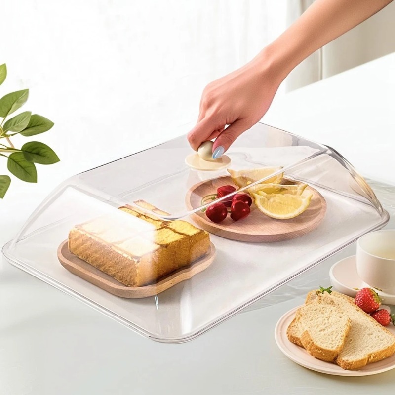 Kitchen Gadgets Best - غطاء طعام بلاستيكي قابل لإعادة الاستخدام