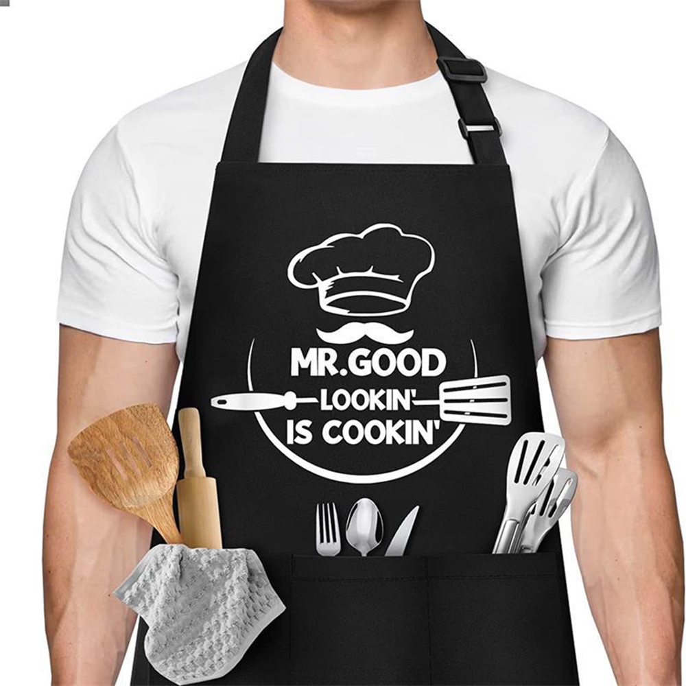 Kitchen Gadgets For Dad - مضحك المئزر للرجل ، أبي ،
