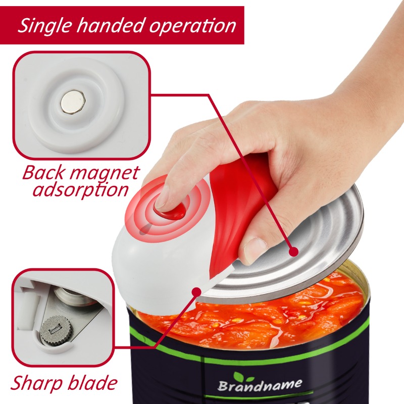Kitchen Gadgets In China - فتاحة علب أوتوماتيكية تعمل بلمسة واحدة،