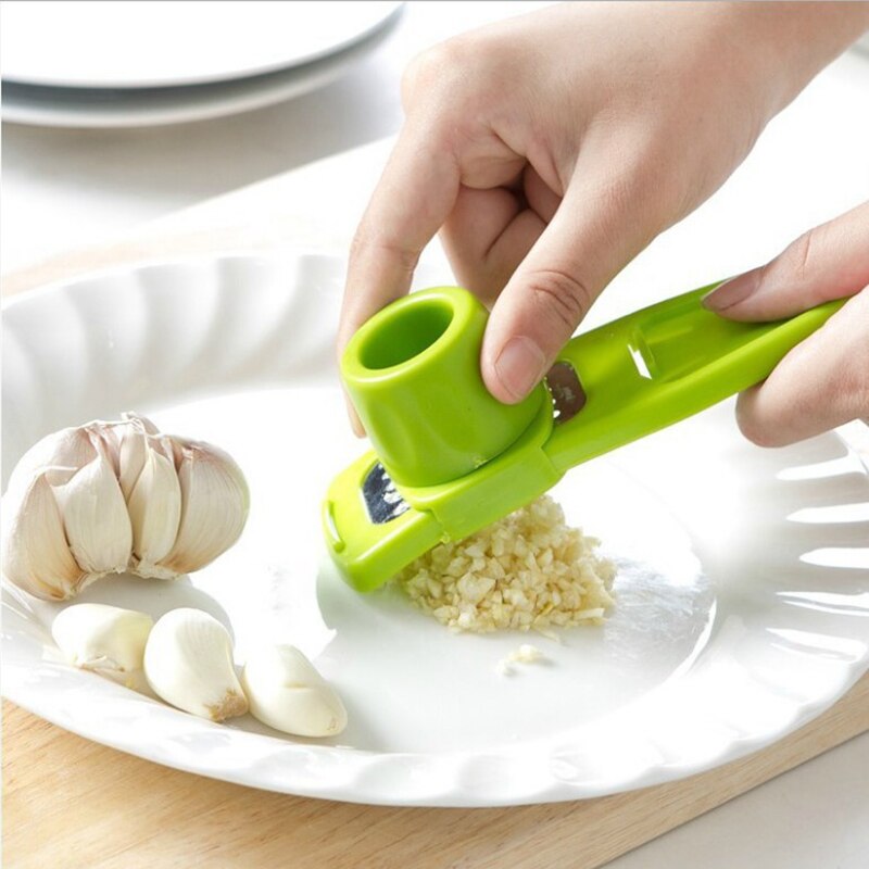 Manual Garlic Press - 1 عبوة مطحنة ثوم صغيرة في