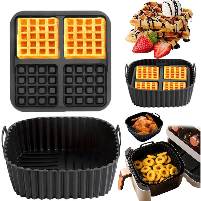 Kitchen Gadgets Air Fryer - طقم الخبز - صينية خبز مربعة