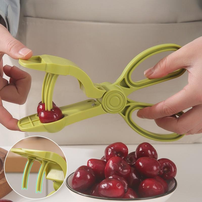 Cherry Pitter Tool - أداة إزالة بذور الكرز بمقبض مريح،