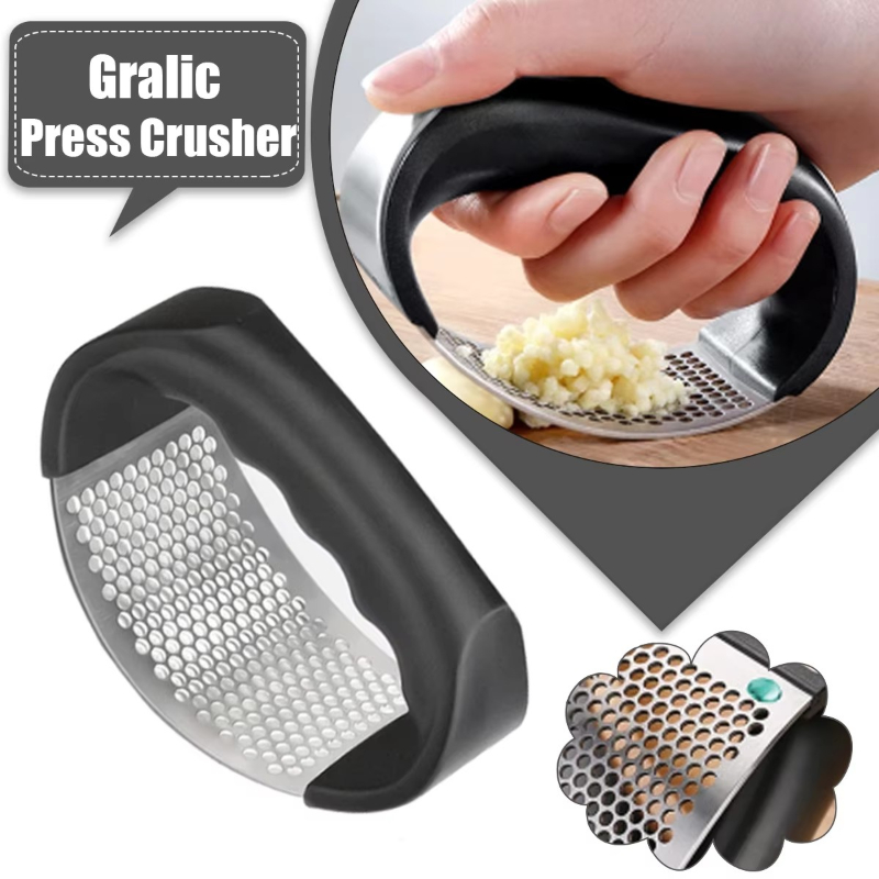 Manual Garlic Press - 1/6 قطع من مكبس الثوم اليدوي