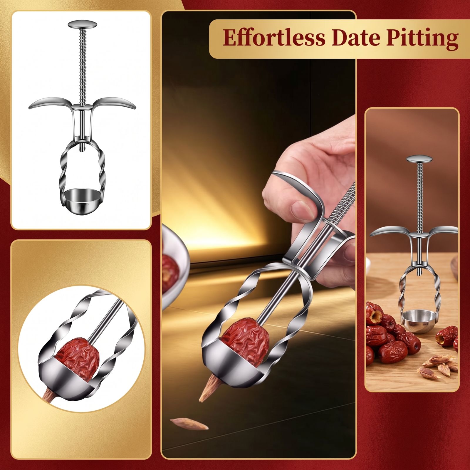 Cherry Pitter Tool - أداة إزالة نوى التمر الحمراء من