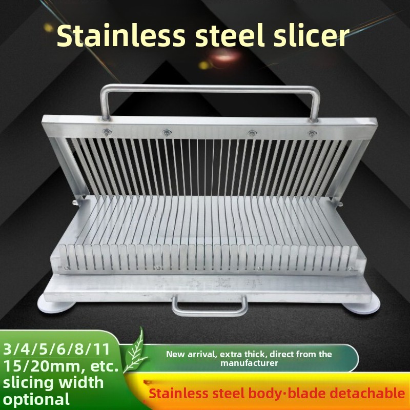 Kitchen Gadgets For Small Kitchens - قطاعة يدوية صغيرة من الفولاذ المقاوم