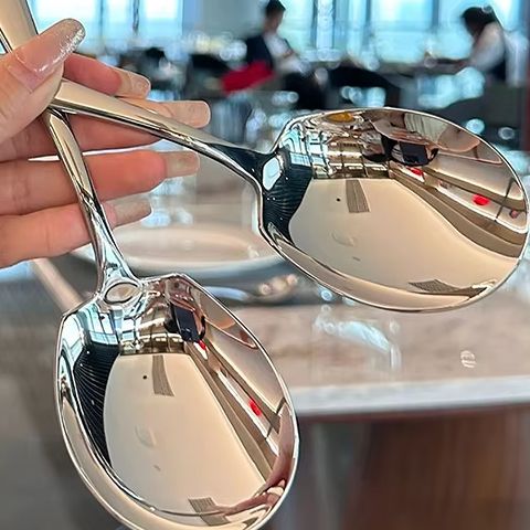 ملعقة مستديرة ذهبية كبيرة الرأ - مراجعة Kitchen Gadgets Popular وسعره