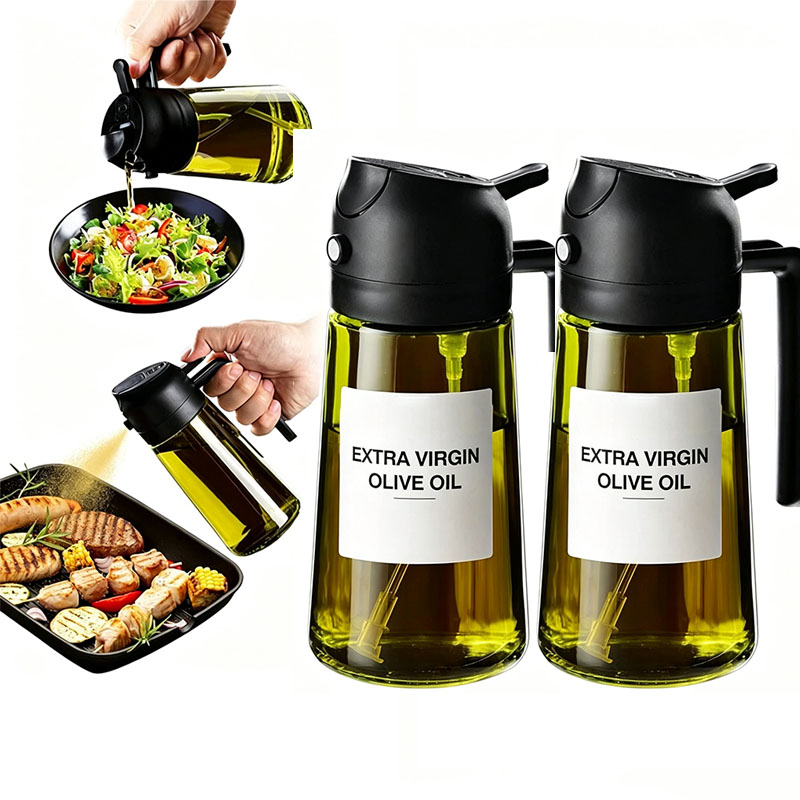 زجاجة بلاستيكية لتوزيع زيت الز - مراجعة Kitchen Gadgets Air Fryer وسعره