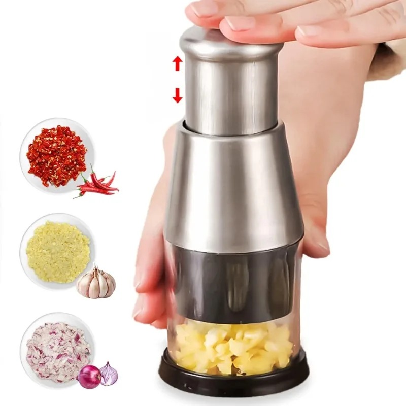 مفرمة ثوم يدوية من الفولاذ الم - مراجعة Manual Garlic Press وسعره