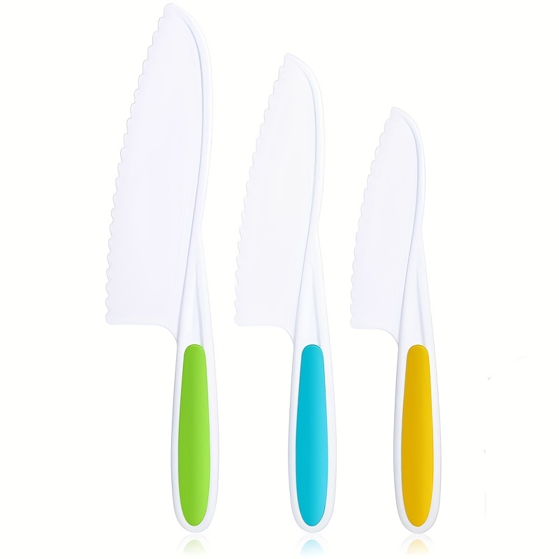 3 قطع، سكين كعكة بلاستيكي، سكا - مراجعة Kitchen Gadgets Essential وسعره