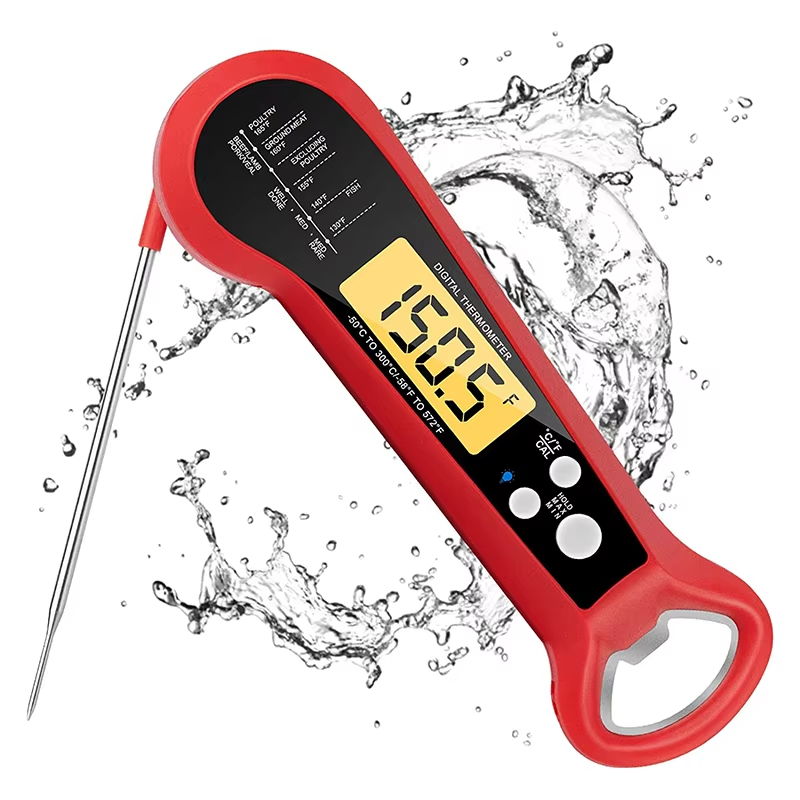 LMETJMA ميزان حرارة اللحوم الر - مراجعة Instant Read Thermometer وسعره