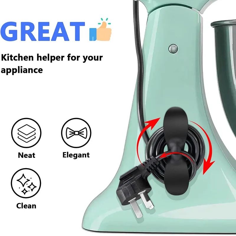 3-6 قطعة منظم لفاف الحبل لأجهز - مراجعة Kitchen Gadgets Air Fryer وسعره