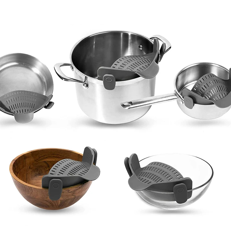 مصفاة مطبخ من السيليكون قابلة  - مراجعة Kitchen Gadgets Pasta وسعره