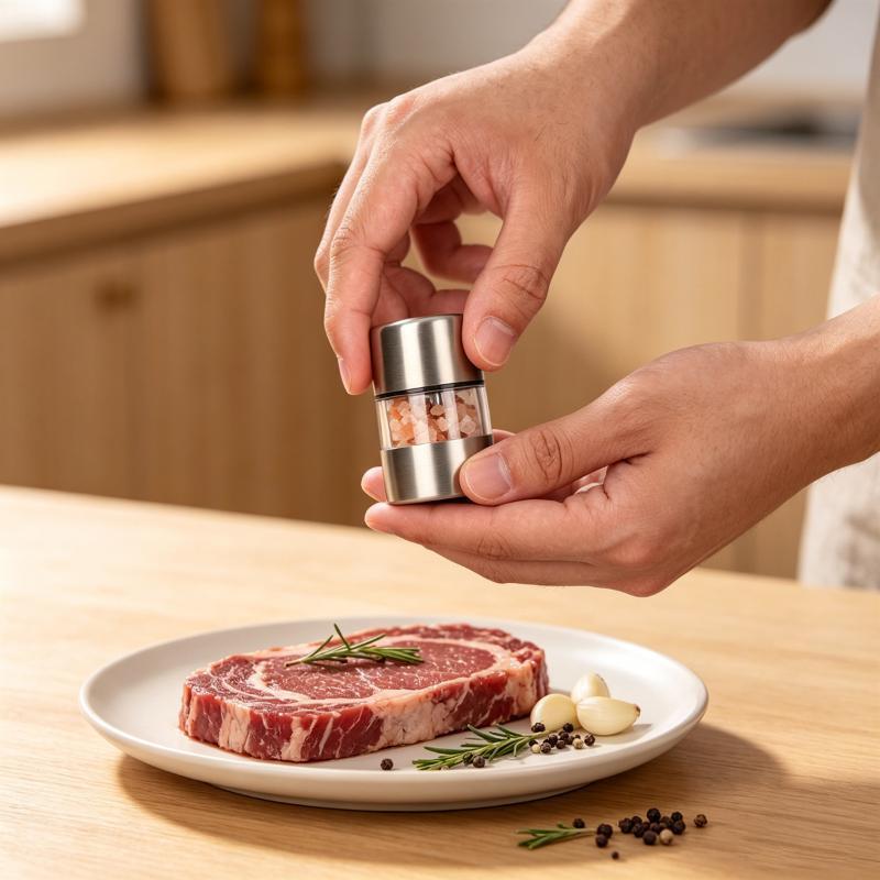 1/2 قطعة مطحنة فلفل يدوية من ا - مراجعة Kitchen Gadgets Essential وسعره