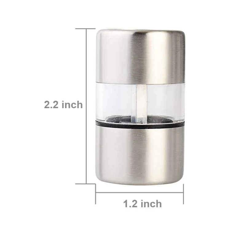 1/2 قطعة مطحنة فلفل يدوية من ا - مراجعة Kitchen Gadgets Essential وسعره