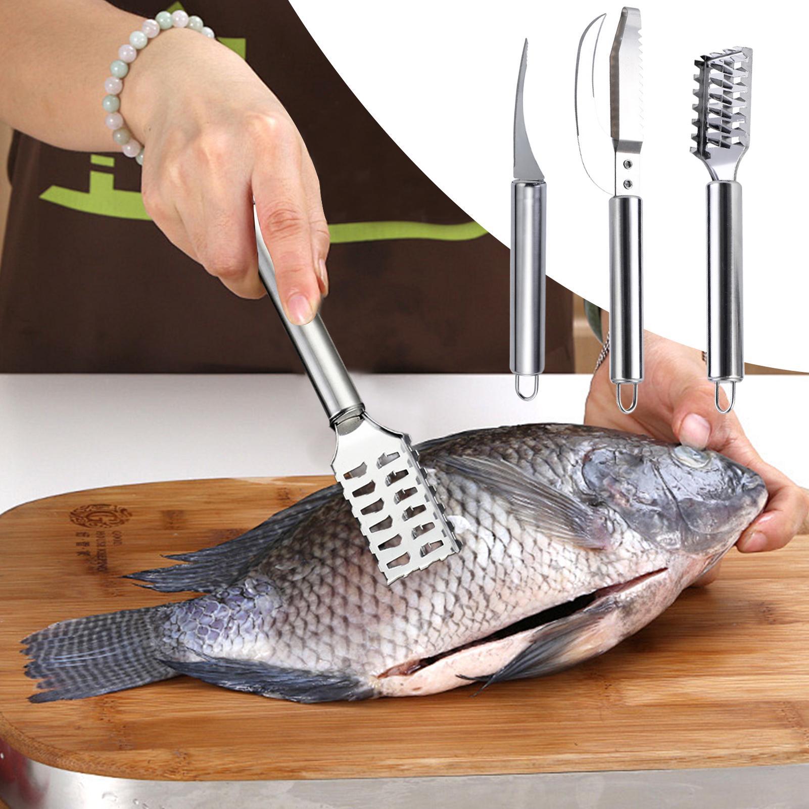 سكين إزالة قشور السمك، أداة تن - مراجعة Healthy Kitchen Gadgets وسعره