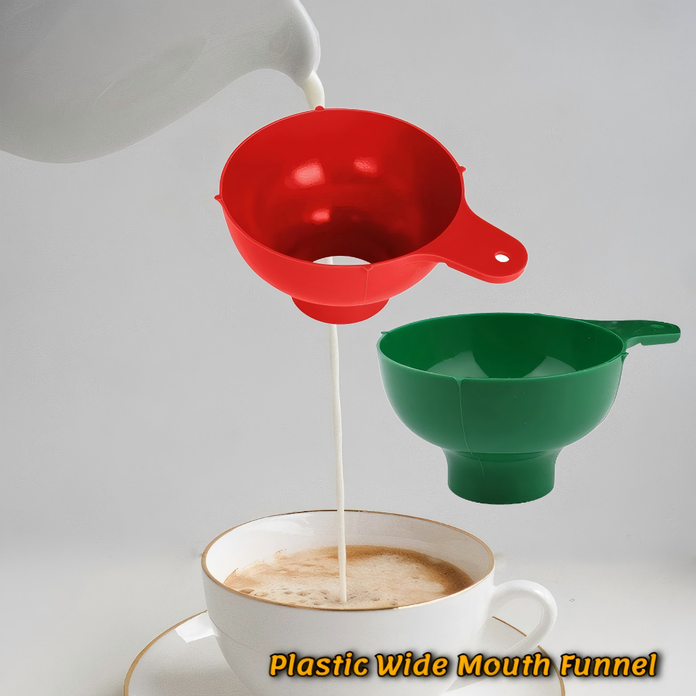 قمع بلاستيكي عالي الجودة واسع  - مراجعة Kitchen Gadgets Popular وسعره