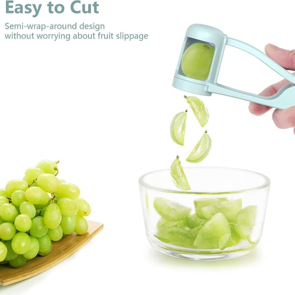 أداة تقسيم الطماطم الكرزية آمن - مراجعة Kitchen Gadgets For Kids وسعره