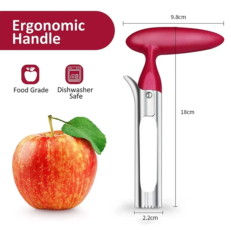 مزيل قلب الفاكهة من الفولاذ ال - مراجعة Kitchen Gadgets Essential وسعره