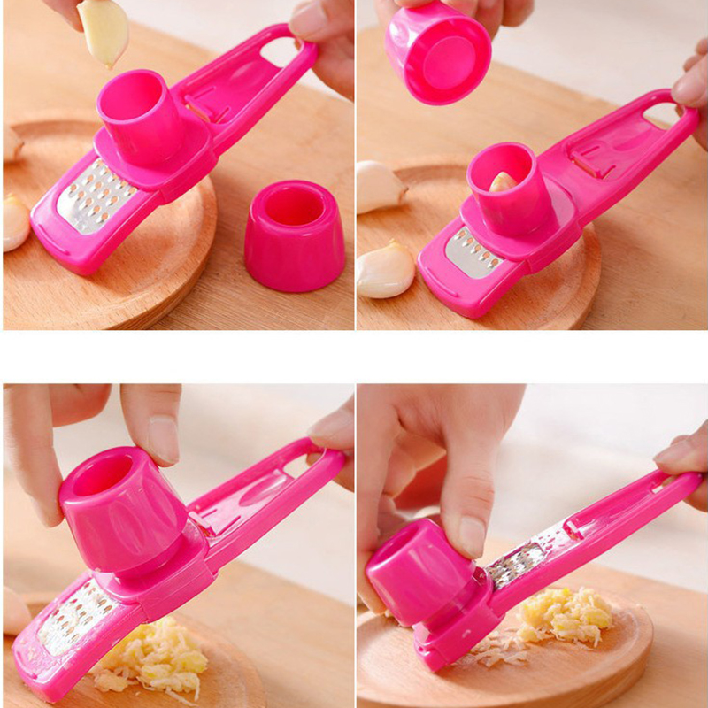 1 حزمة مطحنة الثوم الصغيرة الإ - مراجعة Manual Garlic Press وسعره
