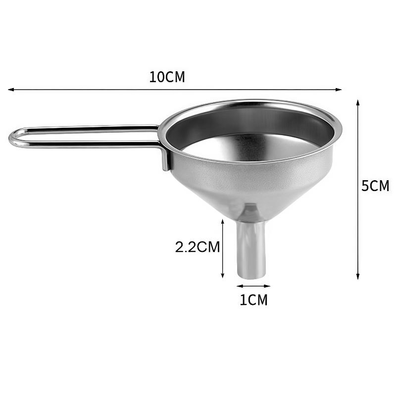 قمع معدني صغير من الفولاذ المق - مراجعة Kitchen Gadgets For Small Kitchens وسعره