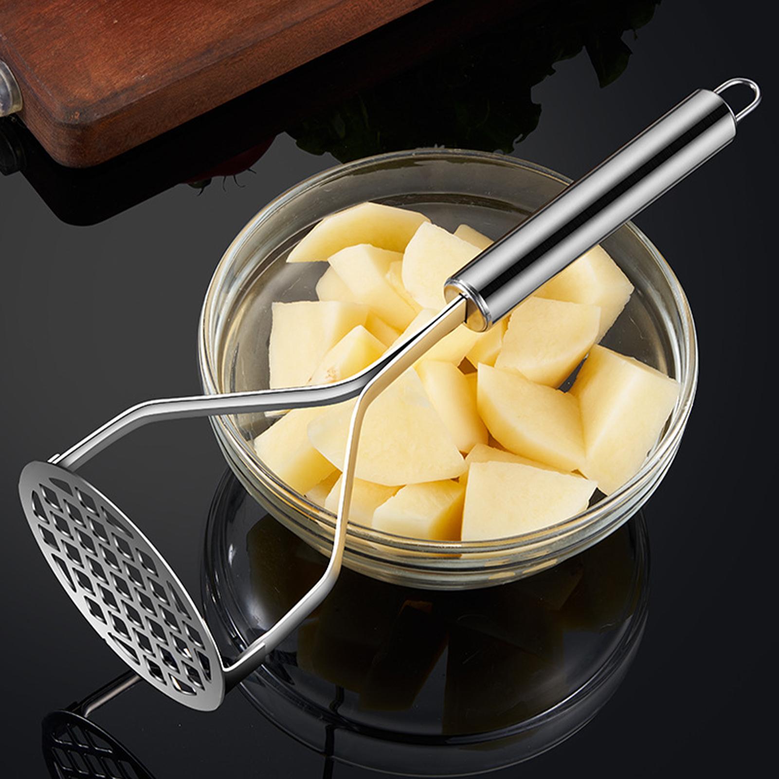 مكبس بطاطس يدوي من الفولاذ الم - مراجعة Kitchen Gadgets For Kids وسعره