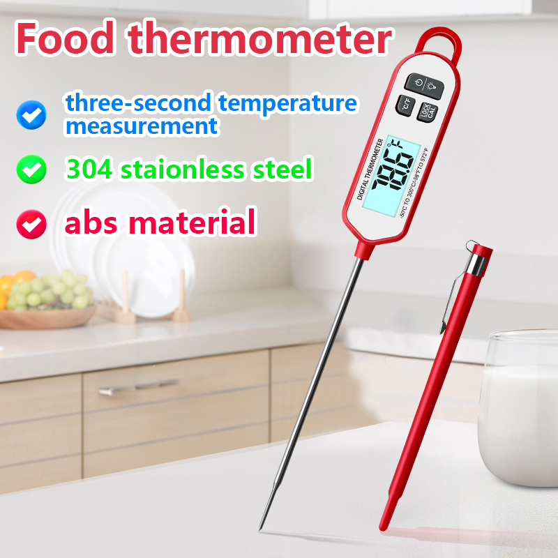 ميزان حرارة اللحوم الرقمي، شاش - مراجعة Instant Read Thermometer وسعره