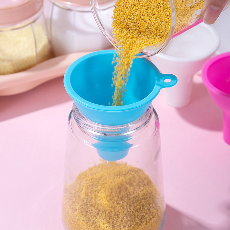 【قمع سيليكون واسع الفوهة بطول  - مراجعة Kitchen Gadgets Best وسعره