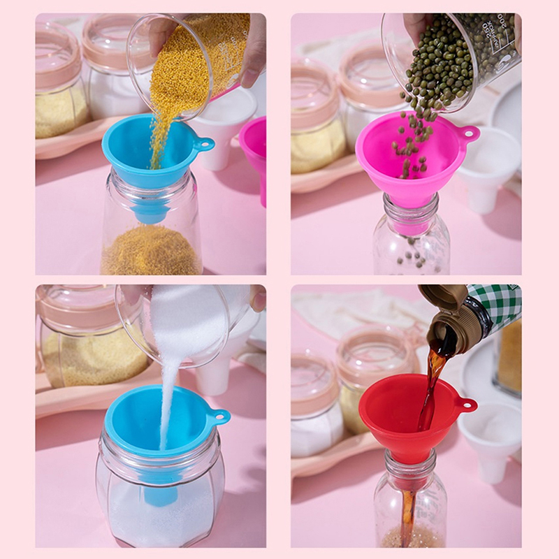 【قمع سيليكون واسع الفوهة بطول  - مراجعة Kitchen Gadgets Best وسعره