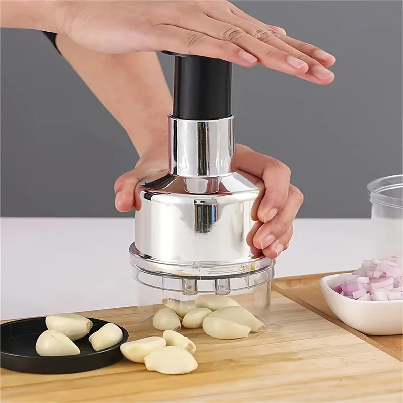 أدوات مطبخ يدوية: قطاعة ثوم عم - مراجعة Manual Garlic Press وسعره