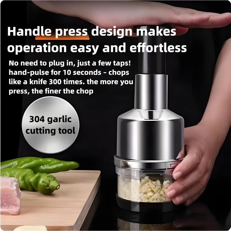 أدوات مطبخ يدوية: قطاعة ثوم عم - مراجعة Manual Garlic Press وسعره