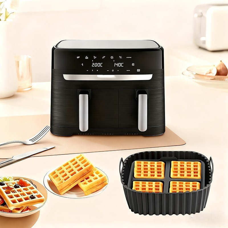 طقم الخبز - صينية خبز مربعة لل - مراجعة Kitchen Gadgets Air Fryer وسعره
