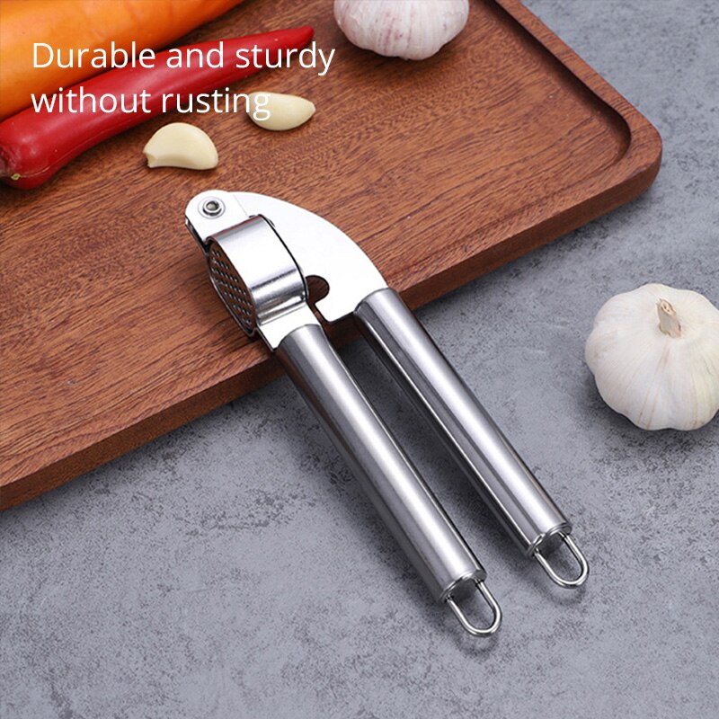 1 ، ضغط الثوم المنزلي ، الثوم  - مراجعة Manual Garlic Press وسعره
