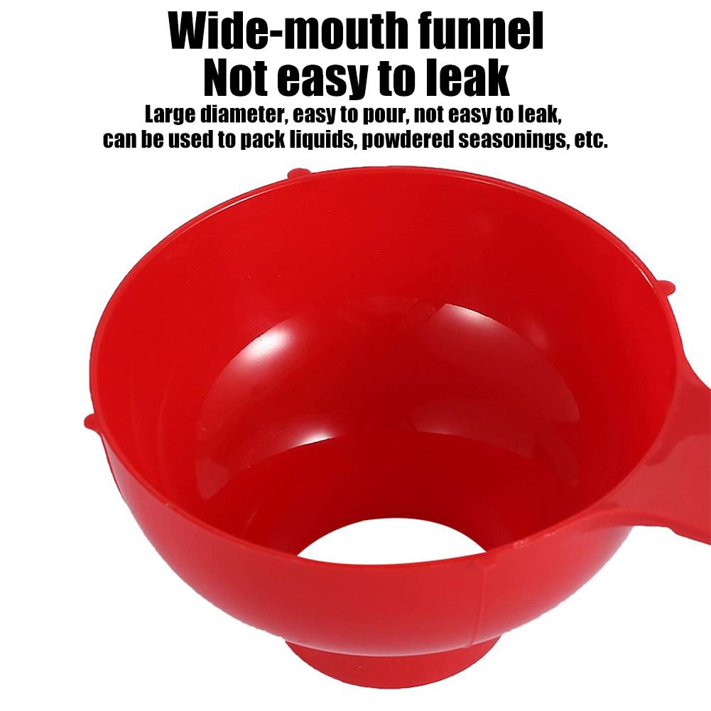قمع بلاستيكي واسع الفوهة، شائع - مراجعة Kitchen Gadgets Popular وسعره
