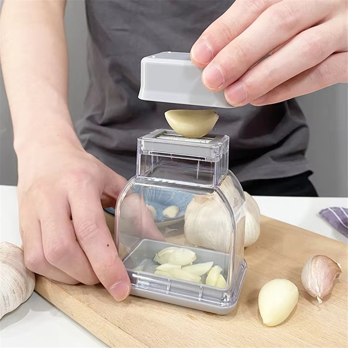 مجموعة N14R لهرس وتقشير الثوم  - مراجعة Kitchen Gadgets Essential وسعره
