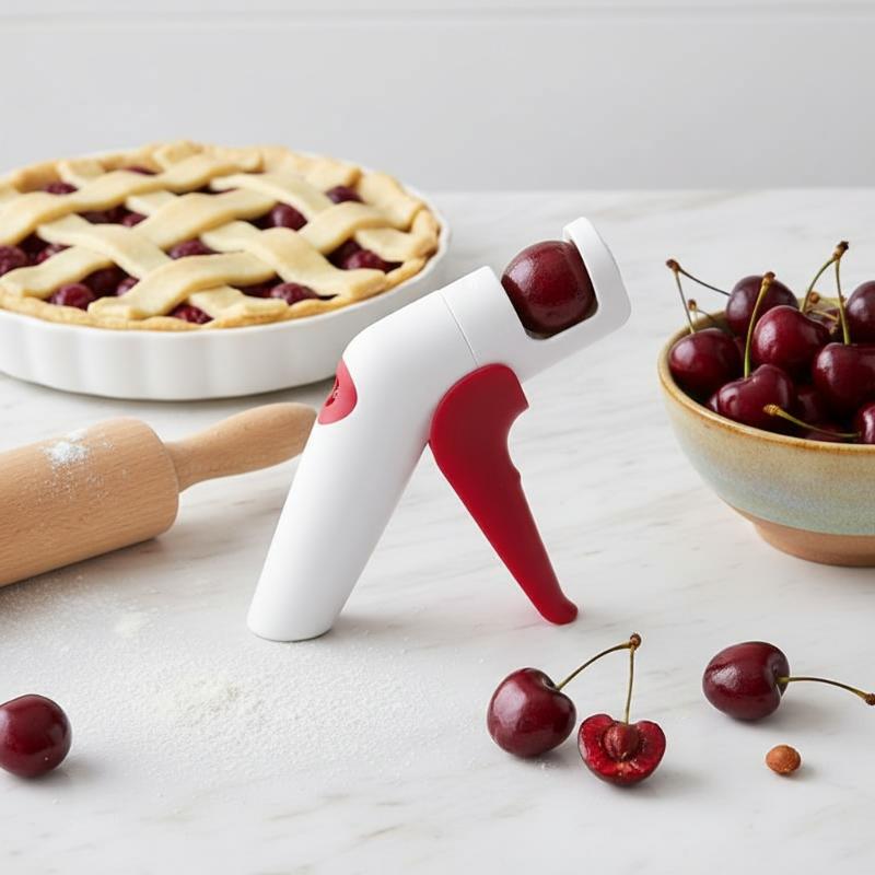 آلة إزالة نوى التمر والزعرور م - مراجعة Cherry Pitter Tool وسعره