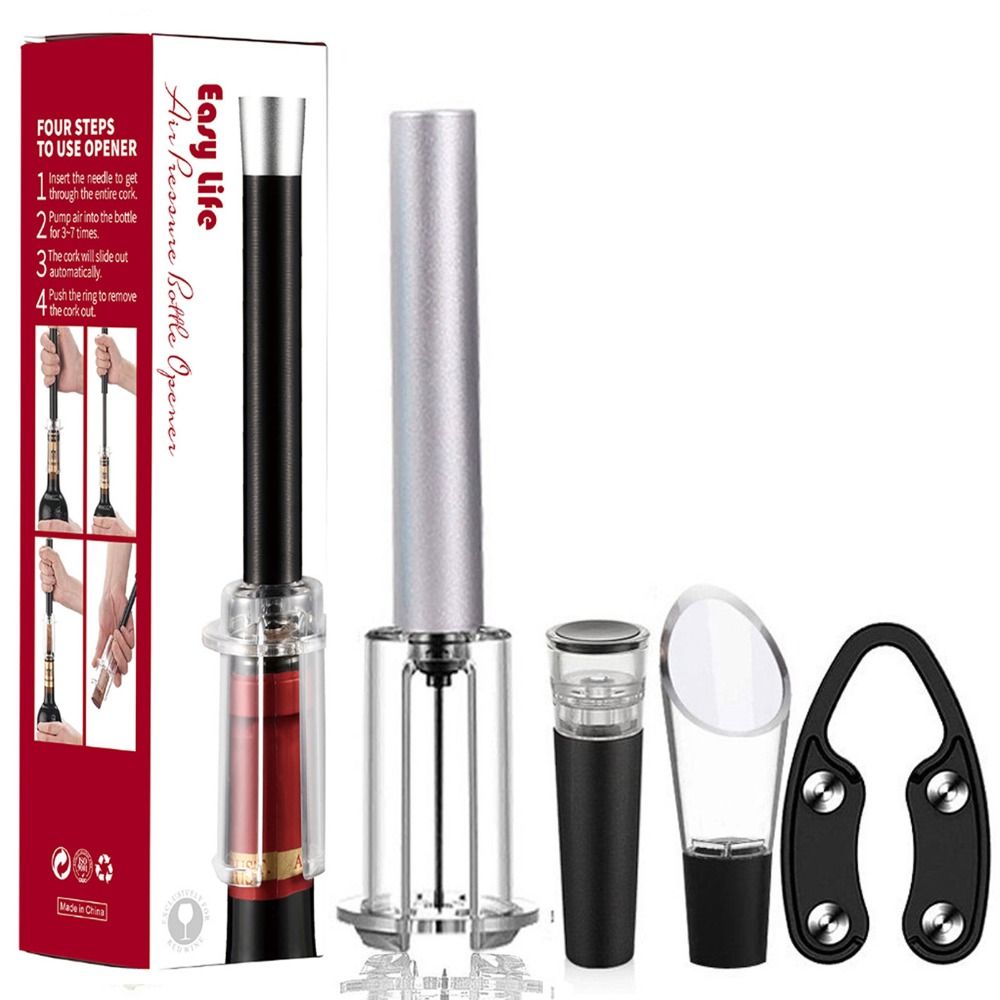 مجموعة أدوات فتح زجاجات النبيذ - مراجعة Kitchen Gadgets Ninja وسعره