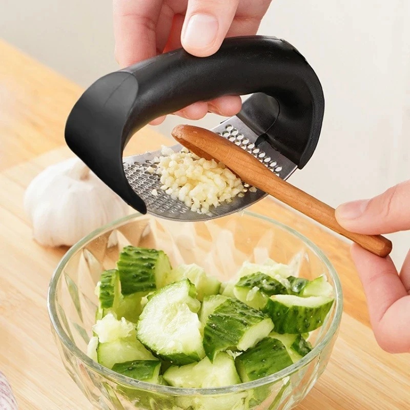 1/6 قطع من مكبس الثوم اليدوي ا - مراجعة Manual Garlic Press وسعره