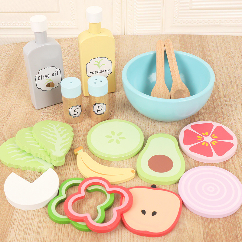 خشبية التظاهر اللعب الغذاء الم - مراجعة Kitchen Gadgets For Kids وسعره