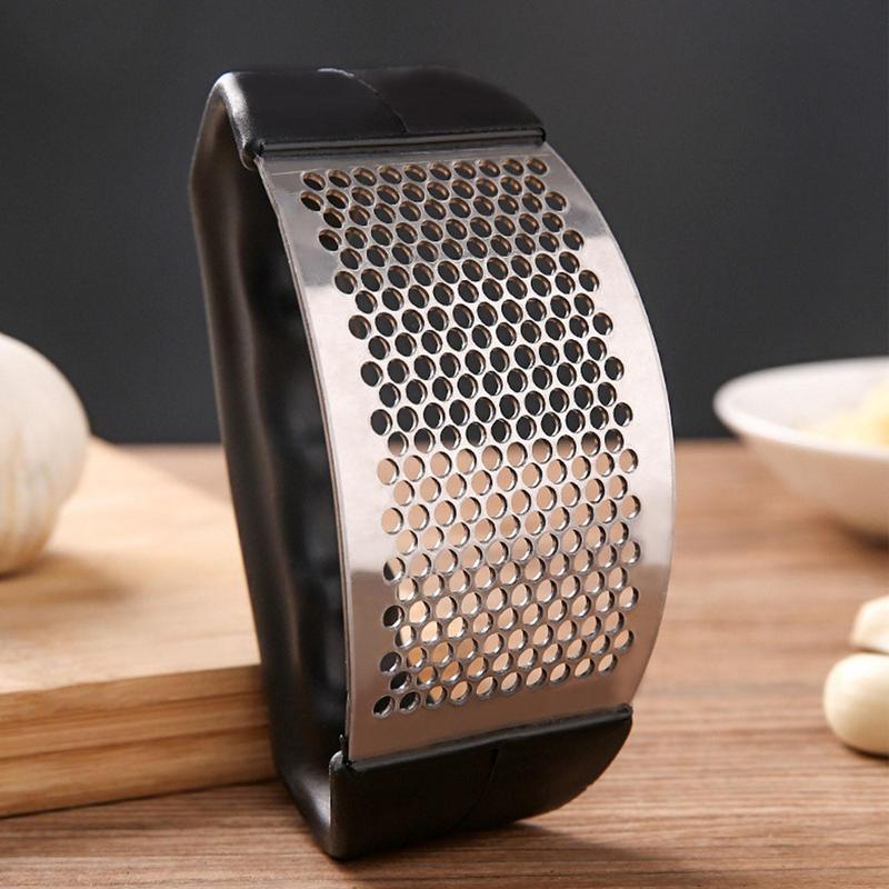 مكبس ثوم يدوي من الفولاذ المقا - مراجعة Manual Garlic Press وسعره