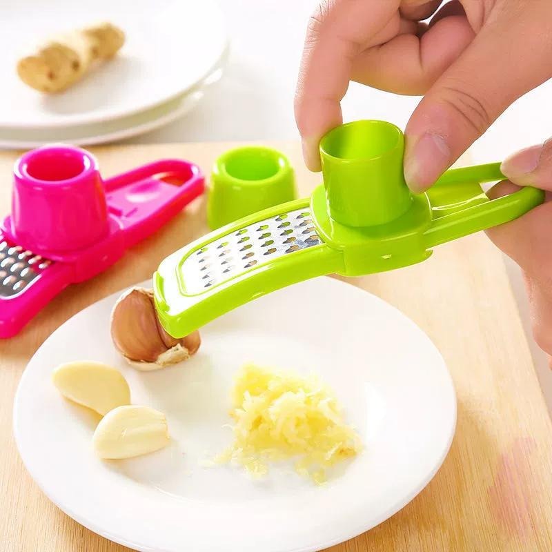 مفرمة ثوم يدوية، أداة تقطيع وه - مراجعة Manual Garlic Press وسعره