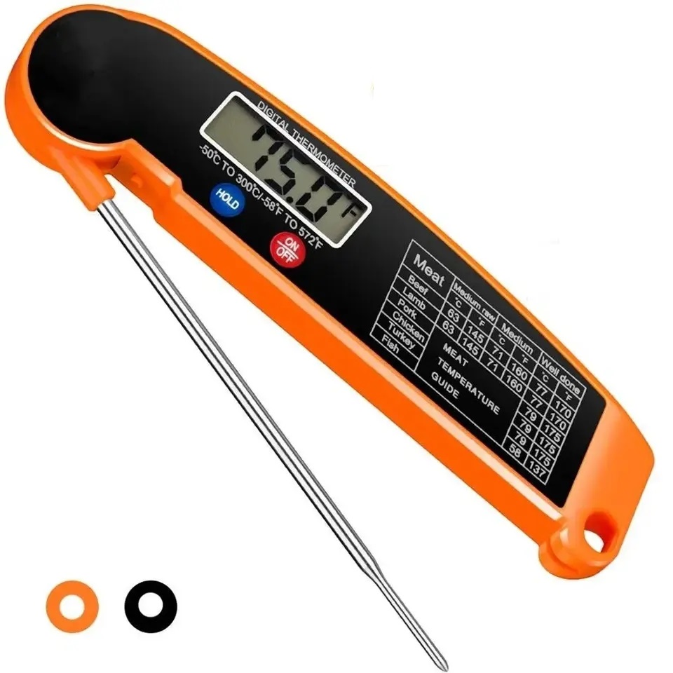 ميزان حرارة رقمي مقاوم للماء ل - مراجعة Instant Read Thermometer وسعره
