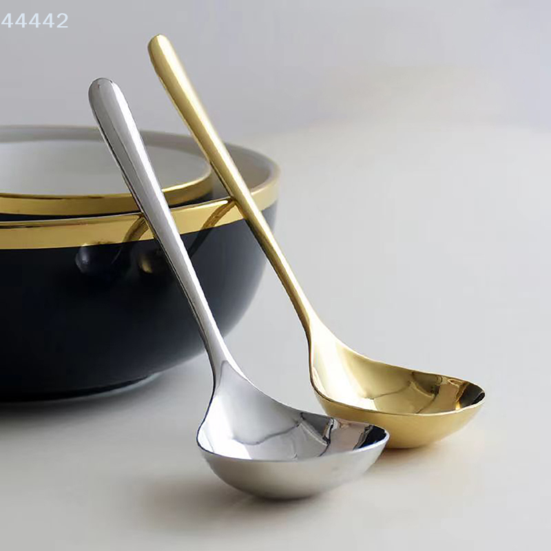 ملعقة كبيرة مستديرة ذهبية من ا - مراجعة Kitchen Gadgets Popular وسعره