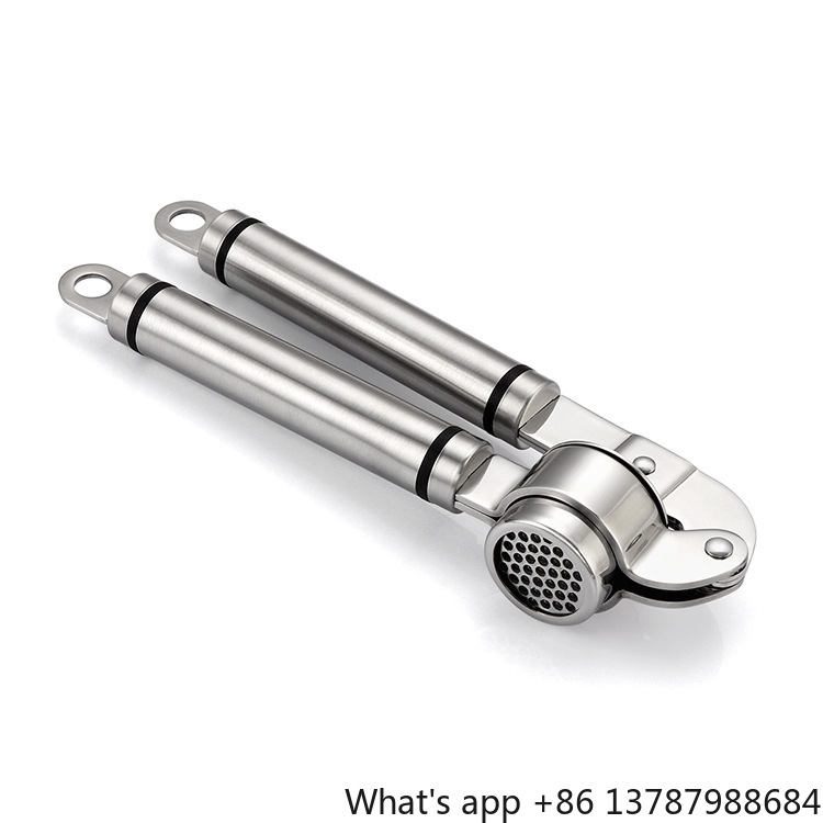 مكبس ثوم يدوي من الفولاذ المقا - مراجعة Manual Garlic Press وسعره