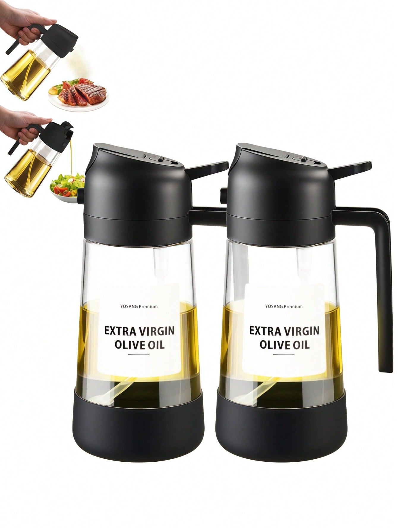 قطعتان من موزع الزيت 2 في 1، م - مراجعة Kitchen Gadgets You Must Have وسعره