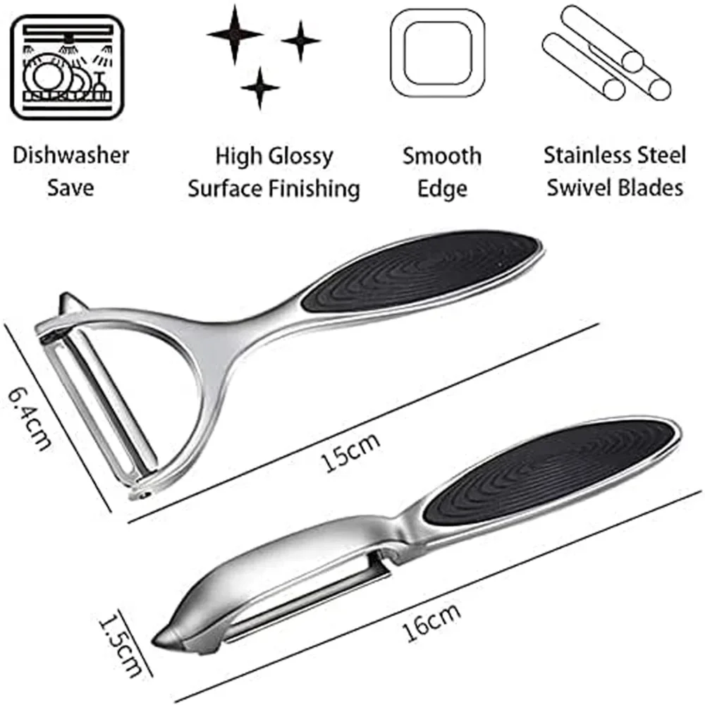 مقشرة متعددة الوظائف للمطبخ، م - مراجعة Kitchen Gadgets Essential وسعره