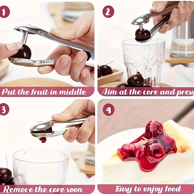 أداة إزالة نوى الكرز والتمر وا - مراجعة Cherry Pitter Tool وسعره