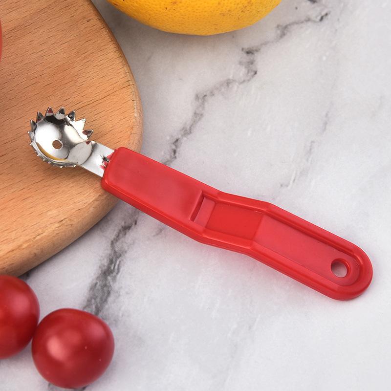 1/4 قطعة أداة إزالة نوى الكرز  - مراجعة Cherry Pitter Tool وسعره